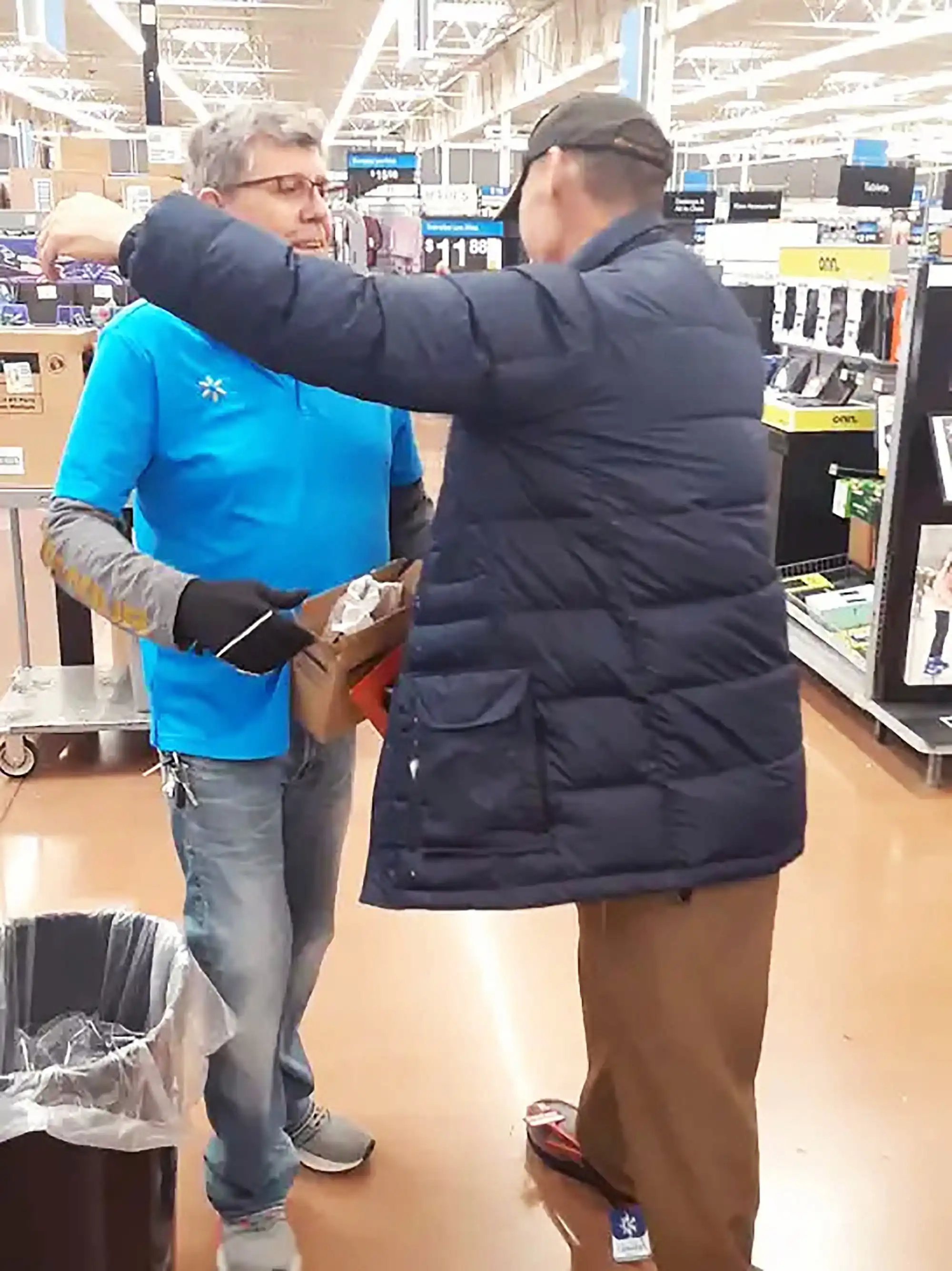 Long days on book tour, author David Haave still giving out his love.